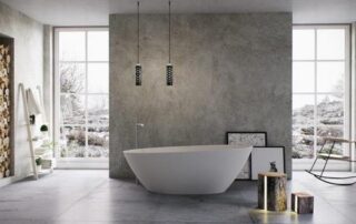 samostoječa kopalna kad